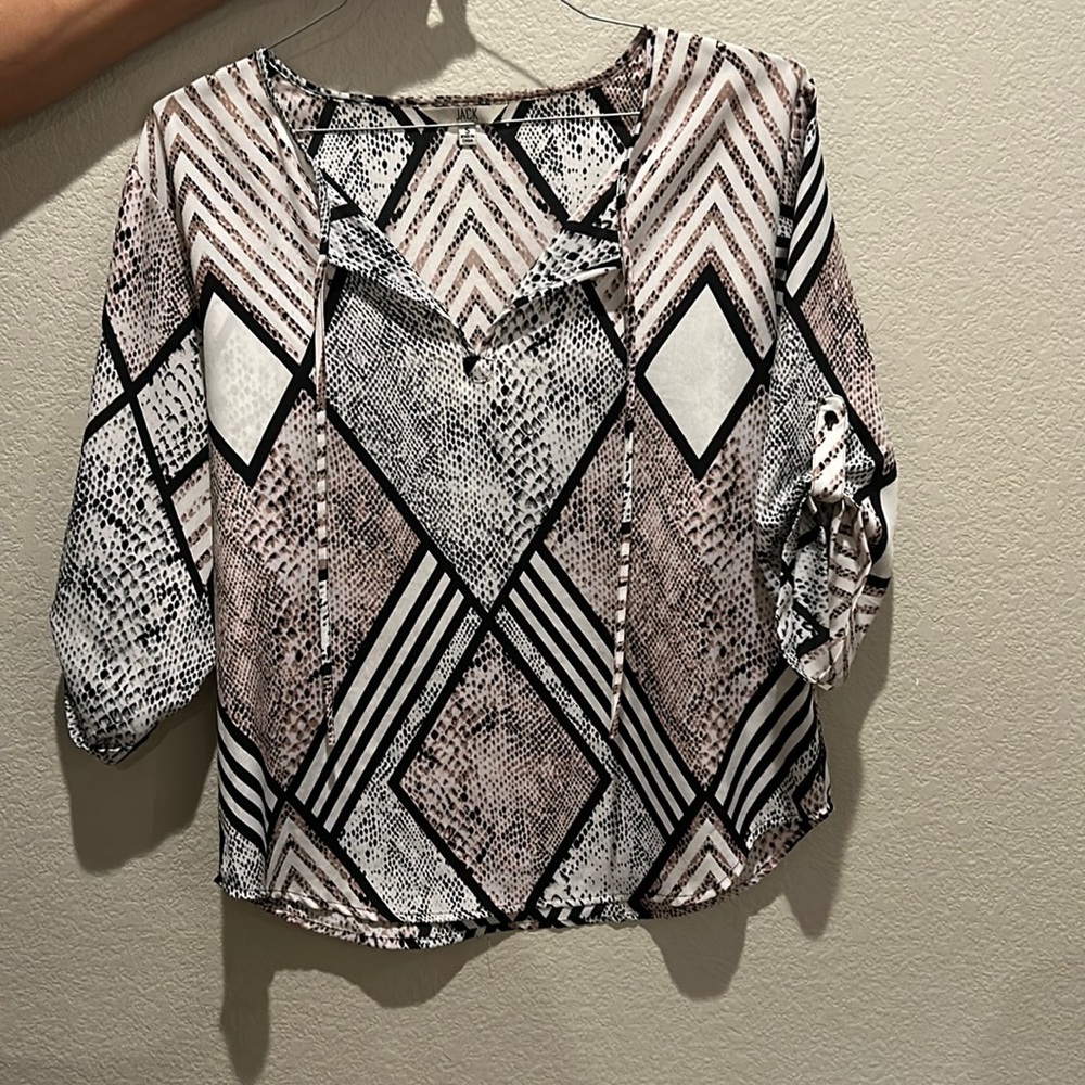 Jack Snakeskin Top